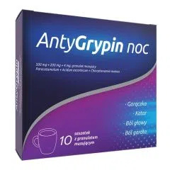 AntyGrypin noc, musujący granulat, saszetki, 10 szt.