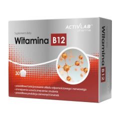 Activlab Pharma Witamina B12 500 &micro;g, tabletki, 30 szt.