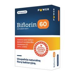 Biflorin LGG 60, kapsułki twarde, 20 szt.