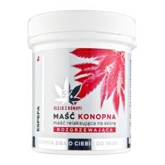 Espefa, maść konopna relaksująca-rozgrzewająca, 250 ml