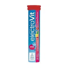 ElectroVit Junior, tabletki musujące, smak truskawkowy, 20 szt.