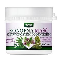Virde, Maść konopna z żywokostem i gojnikiem, 100 ml