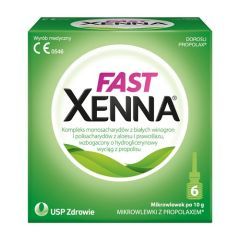 Xenna Fast, mikrowlewki, 10 g x 6 szt.