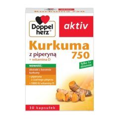 Doppelherz aktiv Kurkuma 750, kapsułki, 30 szt.