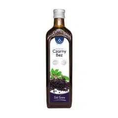 Oleofarm Czarny Bez, sok z czarnego bzu z witaminą C, płyn, 490 ml