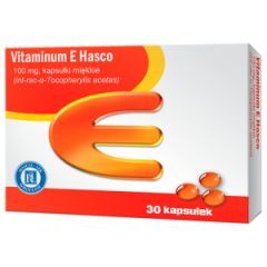 Vitaminum E Hasco, 100 mg, kapsułki miękkie, 30 szt.