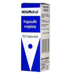 Rowachol, kaps.miekkie, 50 szt