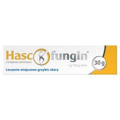 Hascofungin, 1 g/100 g, krem, 30 g