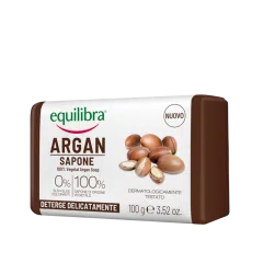 Equilibra, mydło Arganowe 100%, 100 g