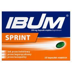 IBUM COMFORT minicaps, 200 mg, kapsułki, miękkie, Jedno opakowanie leku zawiera 2, 4, 6, 8, 10 lub 15 kapsułek miękkich w blistrach PVC/PVDC/Aluminium w tekturowym pudełku.
