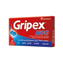 Gripex Noc, tabletki powlekane, 12 szt.