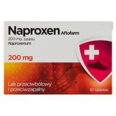 Naproxen Aflofarm, 200 mg, tabletki, 10 szt.