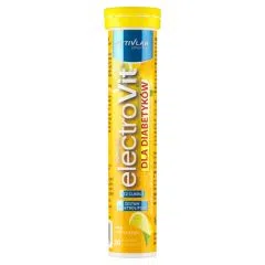 ElectroVit dla Diabetyków, tabletki musujące, smak cytrynowy, bez cukru, 20 szt.