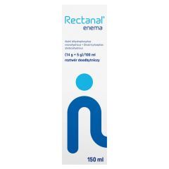 Rectanal, (14 g + 5 g)/100 ml, roztwór doodbytniczy, 150 ml