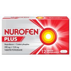 Nurofen Plus, tabletki powlekane, 12 szt.