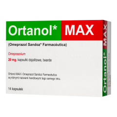 Ortanol Max, 20 mg, kaps.dojelit.tw.,(i.row)Delf,Hisz,14szt