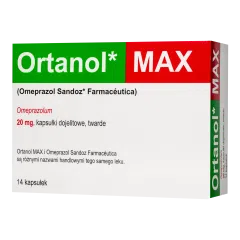 Ortanol Max, 20 mg, kaps.dojelit.tw.,(i.row)Delf,Hisz,14szt