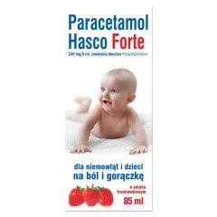 Paracetamol  Hasco Forte, 240 mg/5 ml, zawisina doustna, 85 ml