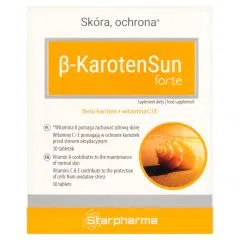Starpharma, Beta-KarotenSun Forte, tabletki, 30 szt.