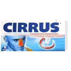 Cirrus Duo (Cirrus), 5 mg+120 mg, tabletki o przedłużonym uwalnianiu, 6 szt.