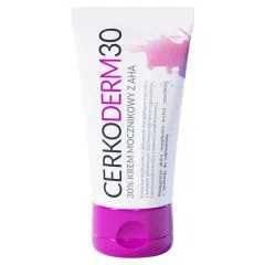 Cerkoderm 30, krem, mocznik i AHA, 50 ml