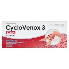 CycloVenox 3 Extra, Activlab pharma, kapsułki, 60 szt.