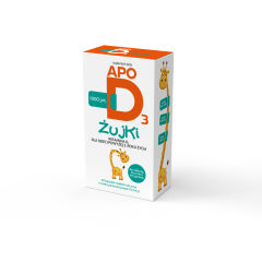 ApoD3 Żujki, kaps.miękkie do żucia, 30 szt