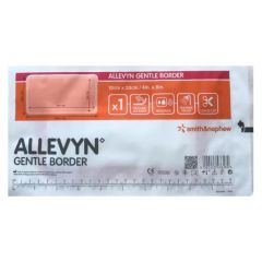 Allevyn Gentle Border,opatr.,10cmx20cm, 1szt (z op.10szt)