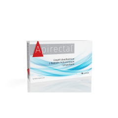 Apirectal, czopki doodbytnicze z kwasem hialuronowym i propolisem, 10 szt.