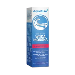 Aquatiso woda morska, hipertoniczna, spray do nosa, 100 ml