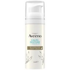 Aveeno Calm + Restore, Przywracający nawilżenie krem na noc, 50ml