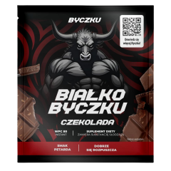 Białko Byczku, czekolada, saszetka 30g