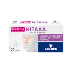 Bilastyna Hitaxa, 20 mg, tabl., 20 szt.