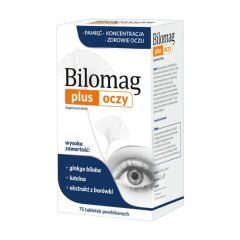 Bilomag Plus Oczy, tabl.powl., 75 szt