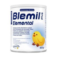 Blemil plus Elemental, proszek, od 1-go dnia życia, 400 g