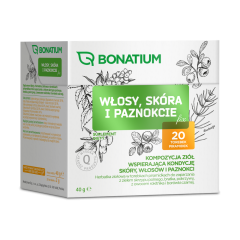 Bonatium Włosy, skóra i paznokcie fix, herbata ziołowa, 20 szt.