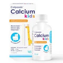 Calpossis Calcium Kids, płyn, 165 ml