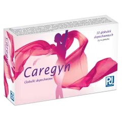Caregyn, globulki dopochwowe, 10 szt.