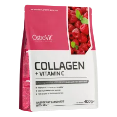 OstroVit Collagen + Vitamin C, (raspberry lemonade-mint), 400 g  