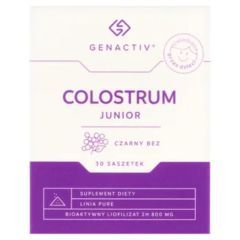 Colostrum Junior Czarny Bez Genactiv, prosz.,30 sasz.