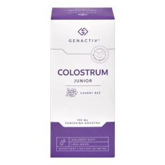 Colostrum Junior Czarny Bez Genactiv, zawiesina, 150 ml