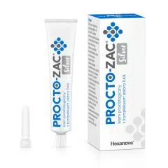 Procto-Zac Silver, krem proktologiczny z komplekem srebra, 25 ml