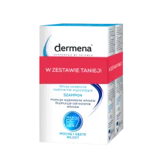 Dermena, szampon hamujący wypadanie włosów, 200ml x 2 (duopack)