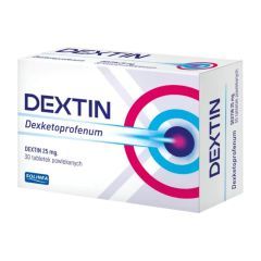 Dextin 25 mg, tabletki powlekane, 30 sztuk