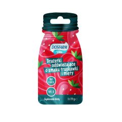 Dosfarm Vita Drażetki odświeżające o smaku truskawki i mięty 19 g