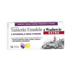 Tabletki Emskie z Wadowic Extra, tabl.do ssania, 12 szt