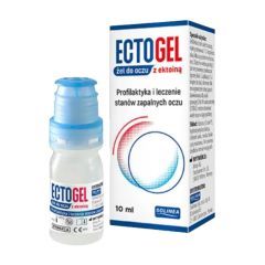Ectogel, żel, do oczu, z ektoina, 10 ml