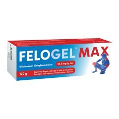 Felogel Max, 23,2 mg/g, zel, 120 g
