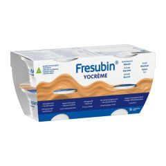 Fresubin Yocreme, jogurt, o smak biszkoptowym, 4 x 125 g