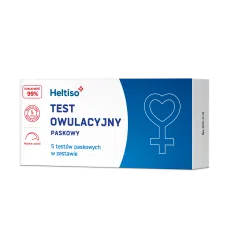 HELTISO test owulacyjny paskowy 5 szt.
